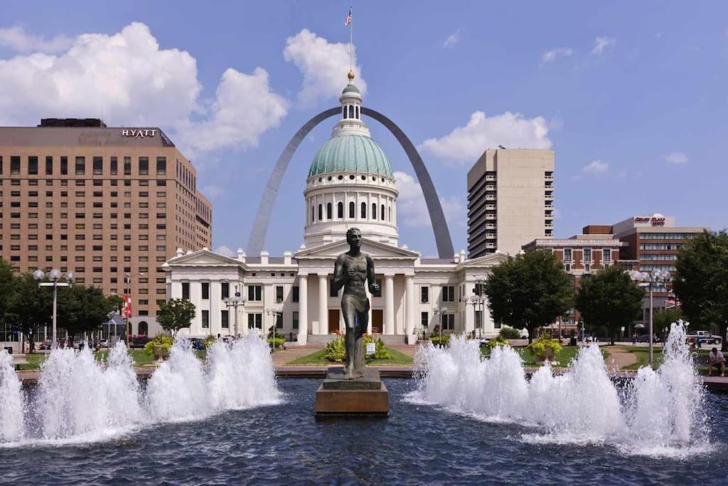 Chic 1Br Balcony & Laundry Soulard Apartment Saint Louis Exterior foto